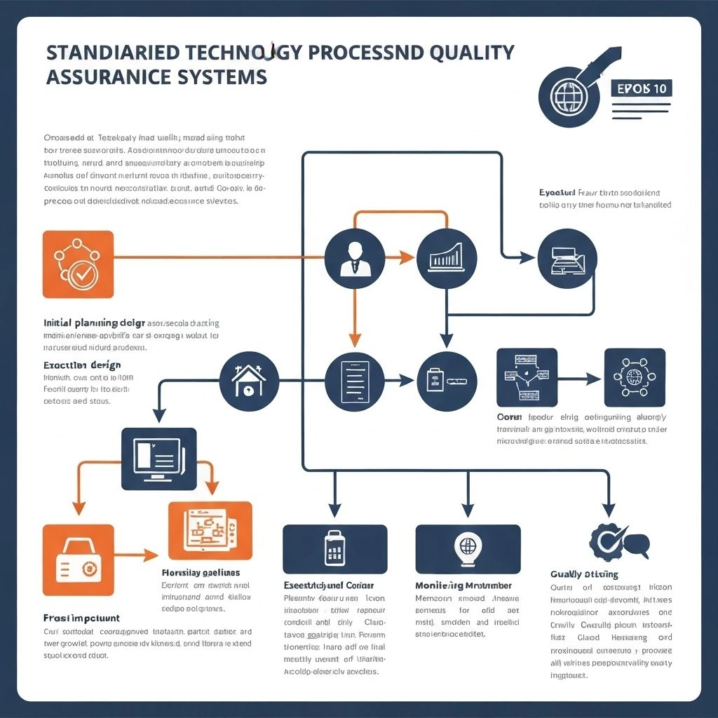 Standardized technology processes and quality assurance frameworks